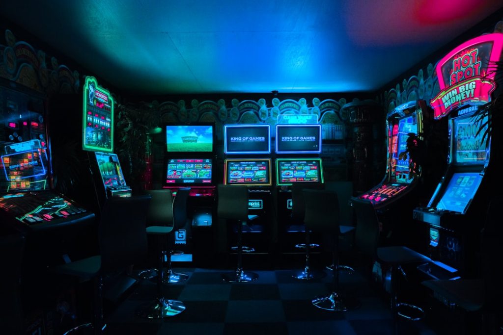 gaming-room-with-arcade-machines-m3hn2kn5bns Whilst strolling through any arcades, always stop to take a photo and play around in Lightroom. You’ll be impressed.